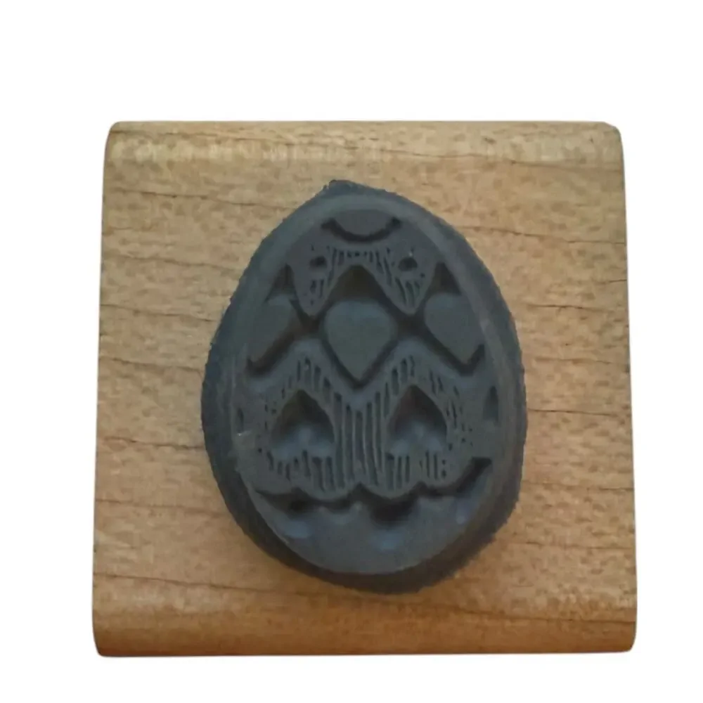 Stampendous! Mini Easter Egg A069 Rubber Stamp